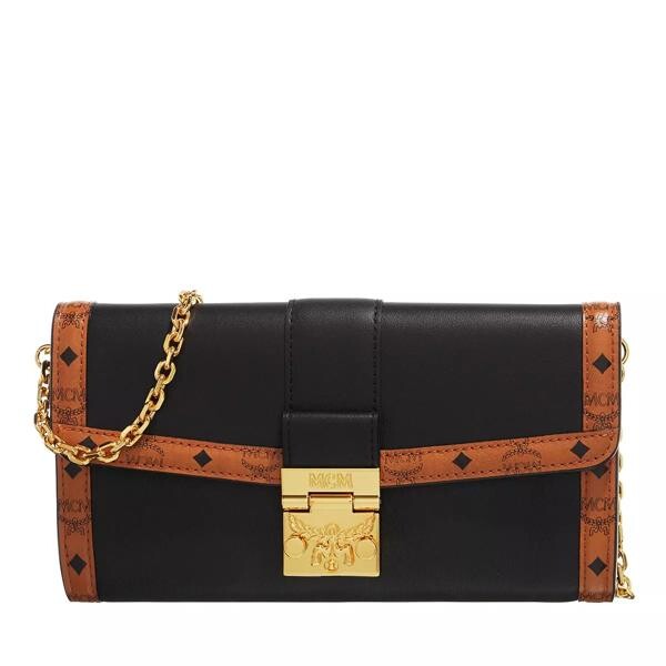 

Кошелек tracy flap wallet /two-fold large Mcm, черный