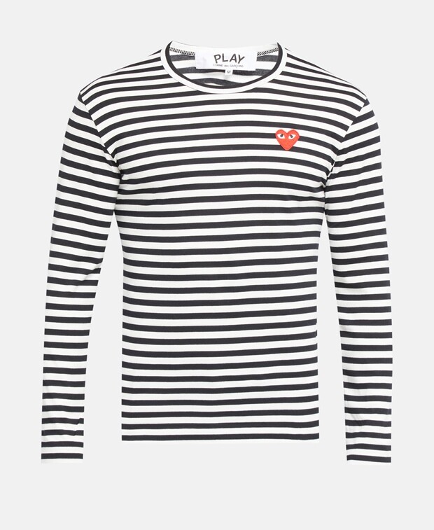 

Топ с длинными рукавами Comme des Garçons, белый