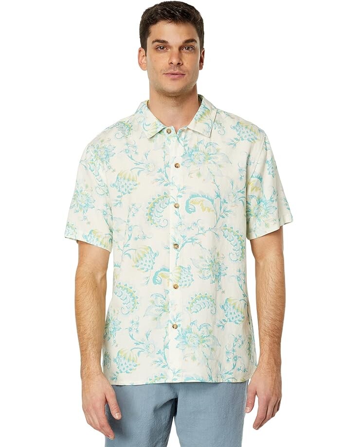 

Рубашка Rhythm Cairo Paisley Short Sleeve Shirt, натуральный