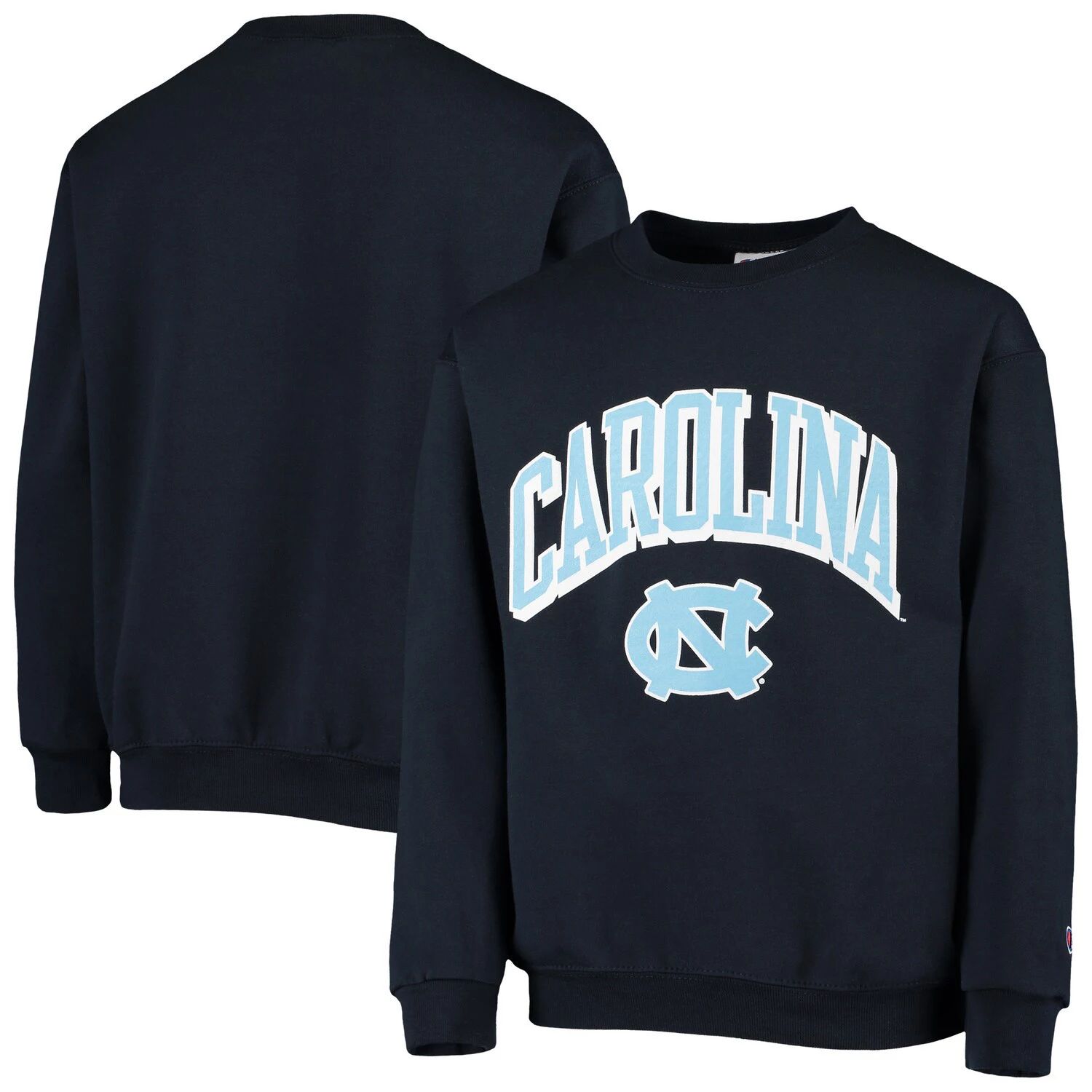 

Флисовый свитшот Youth Champion Heathered Navy North Carolina Tar Heels Powerblend Champion