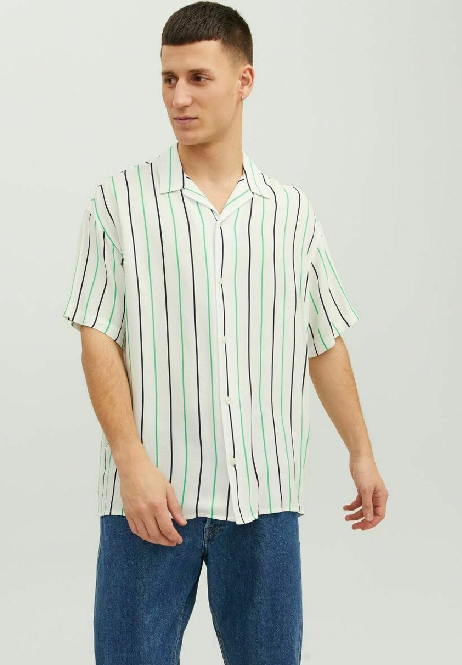 

Рубашка Gestreiftes Jack & Jones, цвет cloud dancer