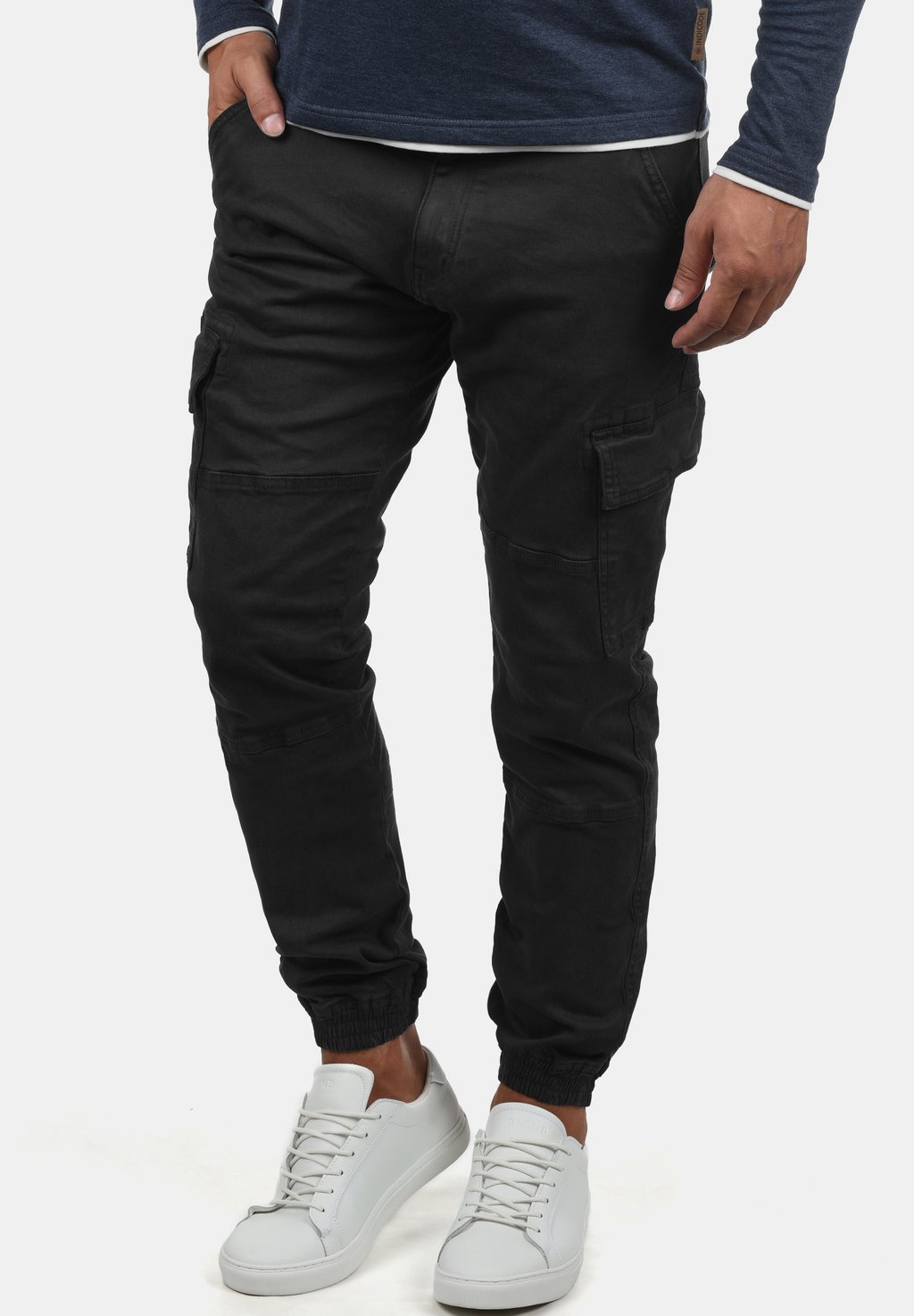 Брюки карго IDBROMFIELD INDICODE JEANS, цвет black брюки карго idbromfield indicode jeans цвет black