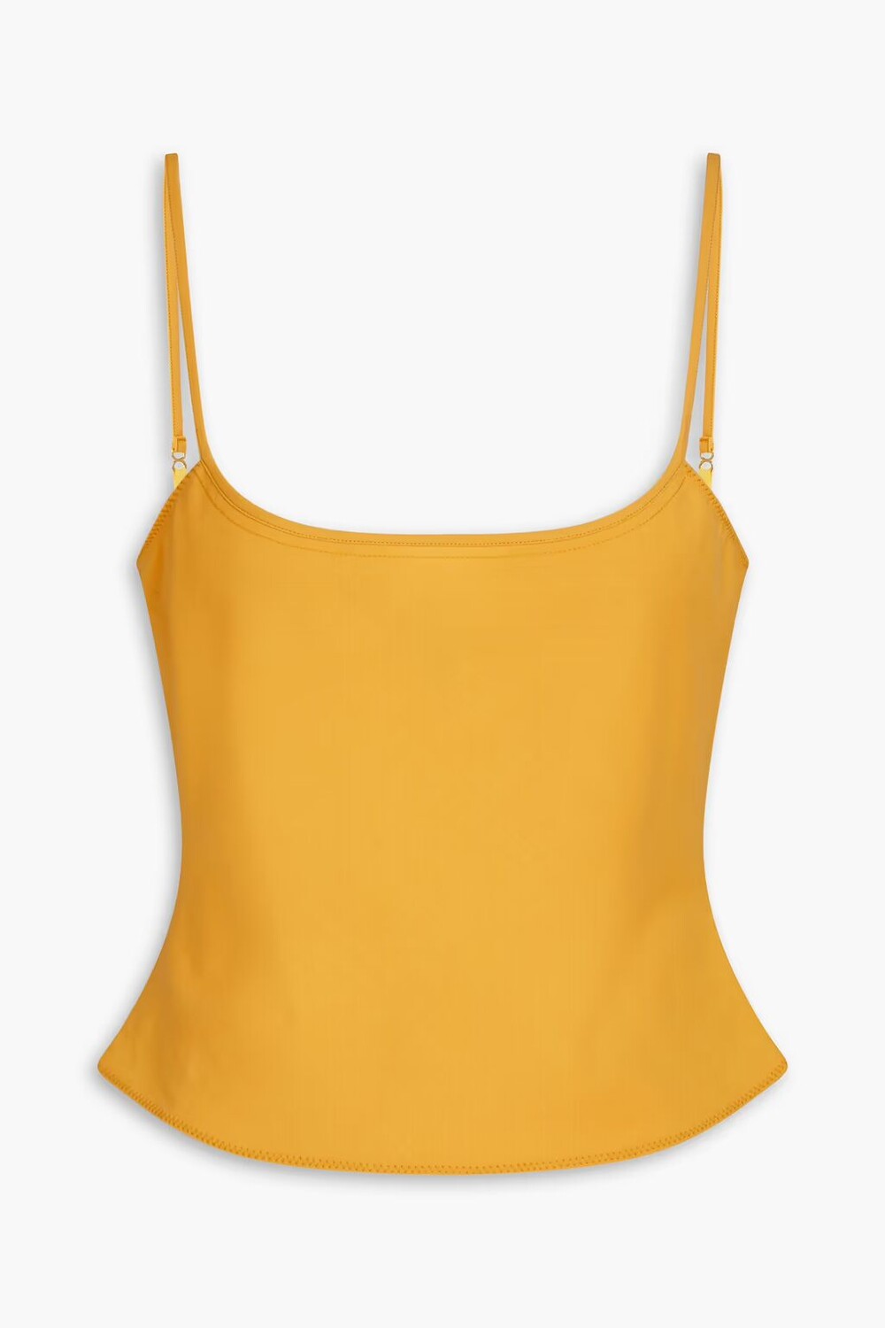 

Майка Tangelo из эластичной шерсти Jacquemus, шафран