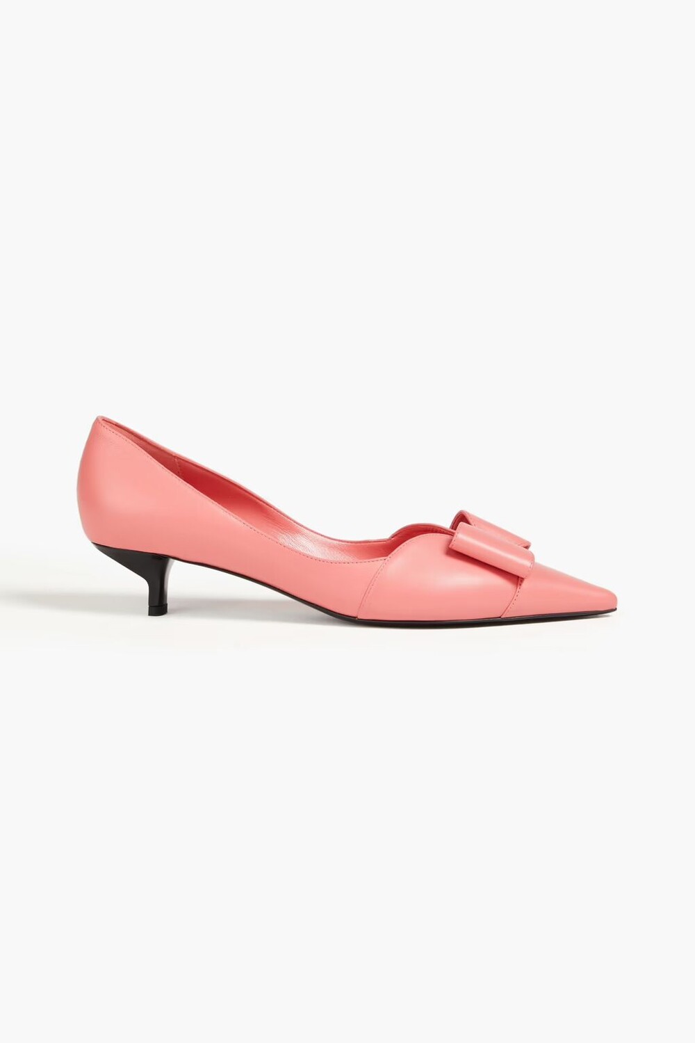 

Кожаные туфли с бантом Emporio Armani, цвет Bubblegum
