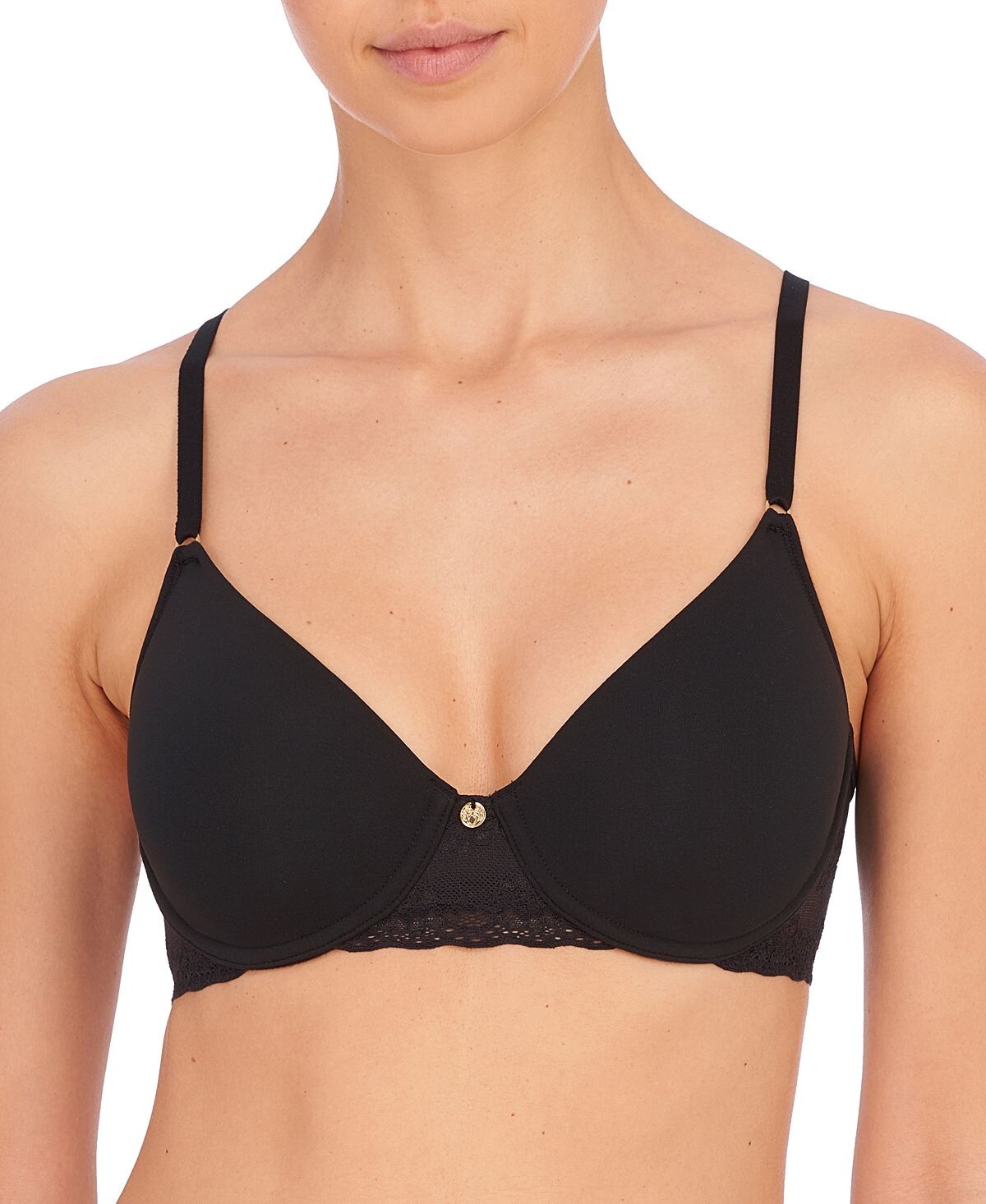 

Женский бюстгальтер на косточках Bliss Perfection без подкладки 724154 Natori, черный