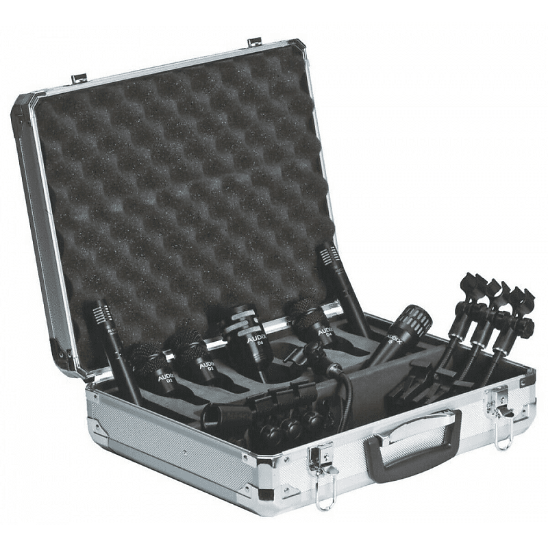 Комплект микрофонов Audix DP7 7-Piece Drum Microphone Package комплект микрофонов для ударных audix dp7