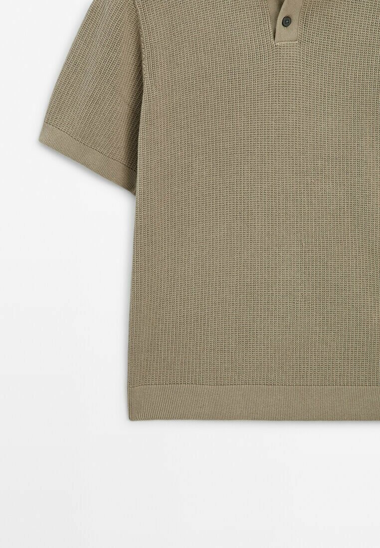 

Рубашка поло Massimo Dutti, светло-коричневый