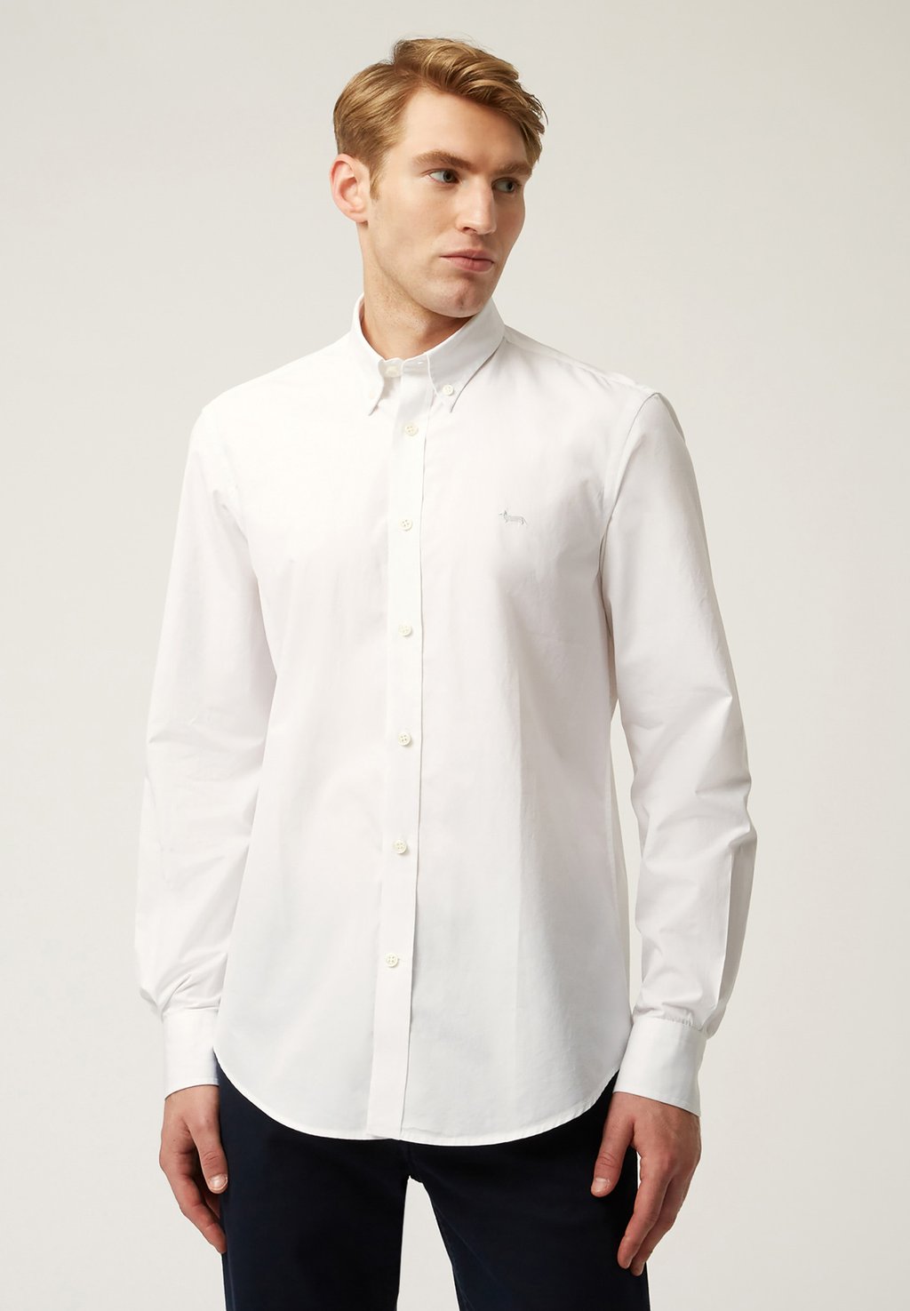 Классическая рубашка Harmont & Blaine, белая