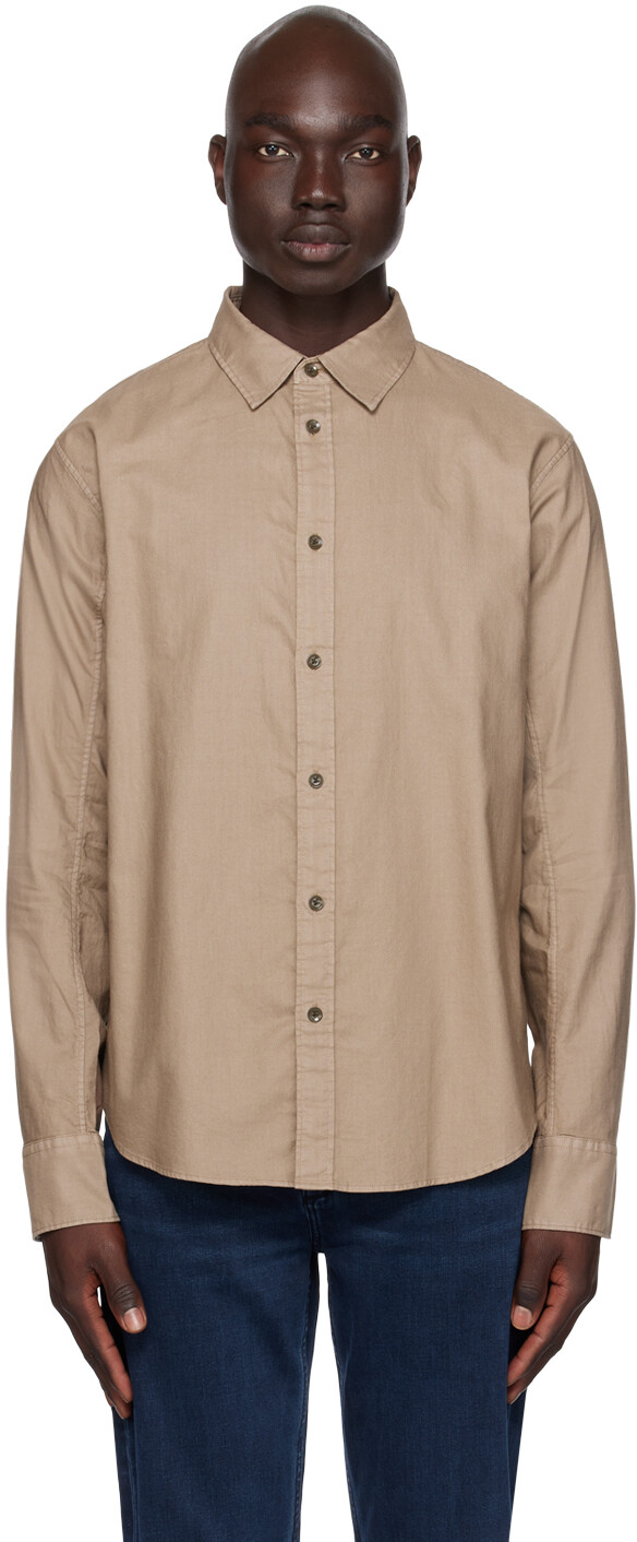 

Рубашка Taupe Fit 2 Engineered rag &bone rag & bone