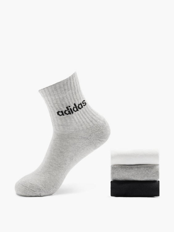 

Упаковка из 3 носков. Adidas, серый