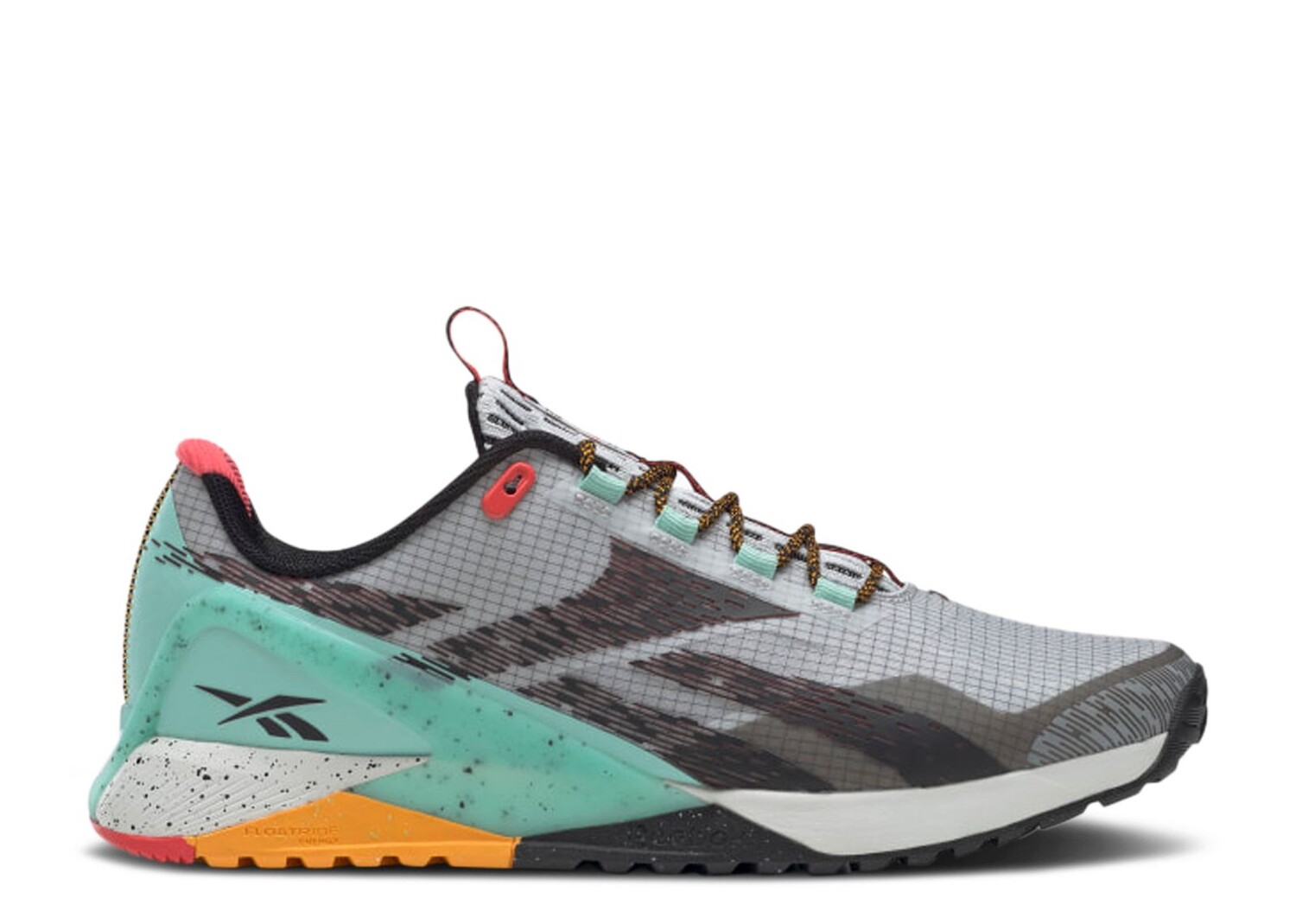 

Кроссовки Reebok Nano X1 Adventure 'Grey Semi Pixel Mint', серый