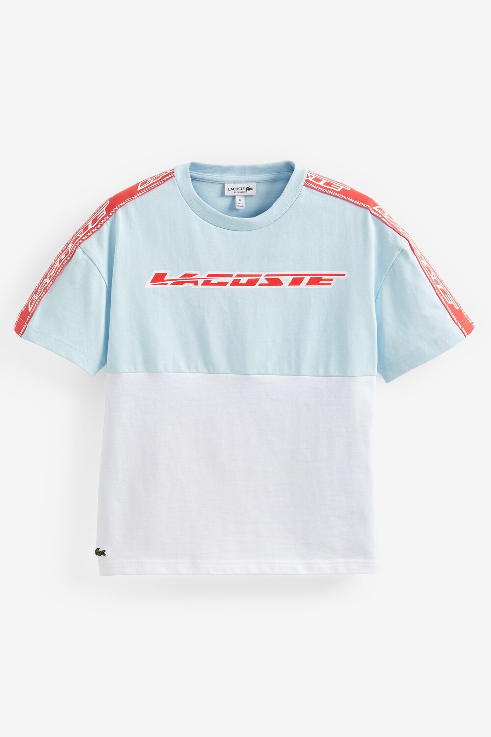 

Синяя детская футболка унисекс Sport Fusion Lacoste, синий