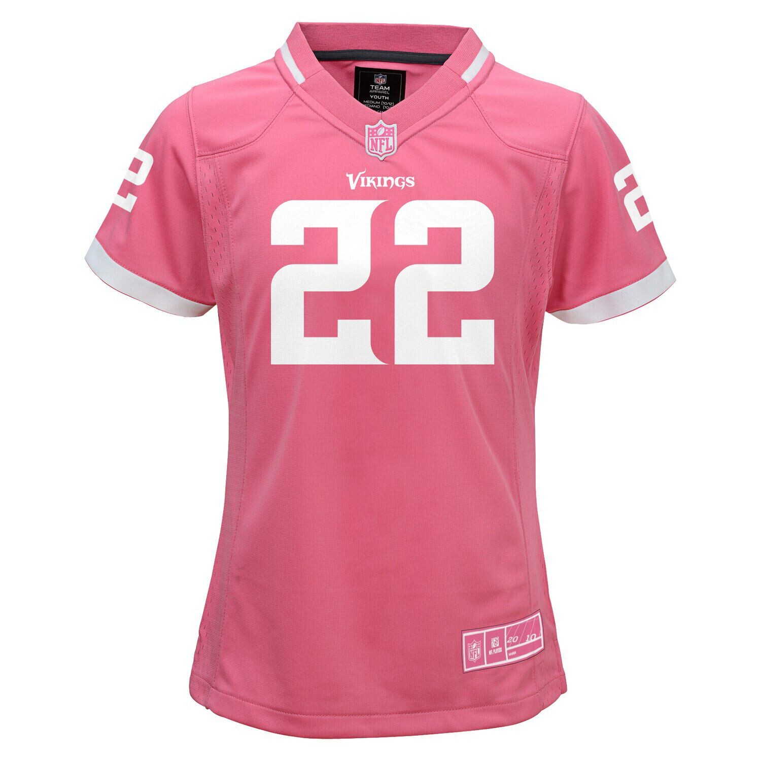 

Розовая майка для девочек Harrison Smith Minnesota Vikings Bubble Gum Outerstuff