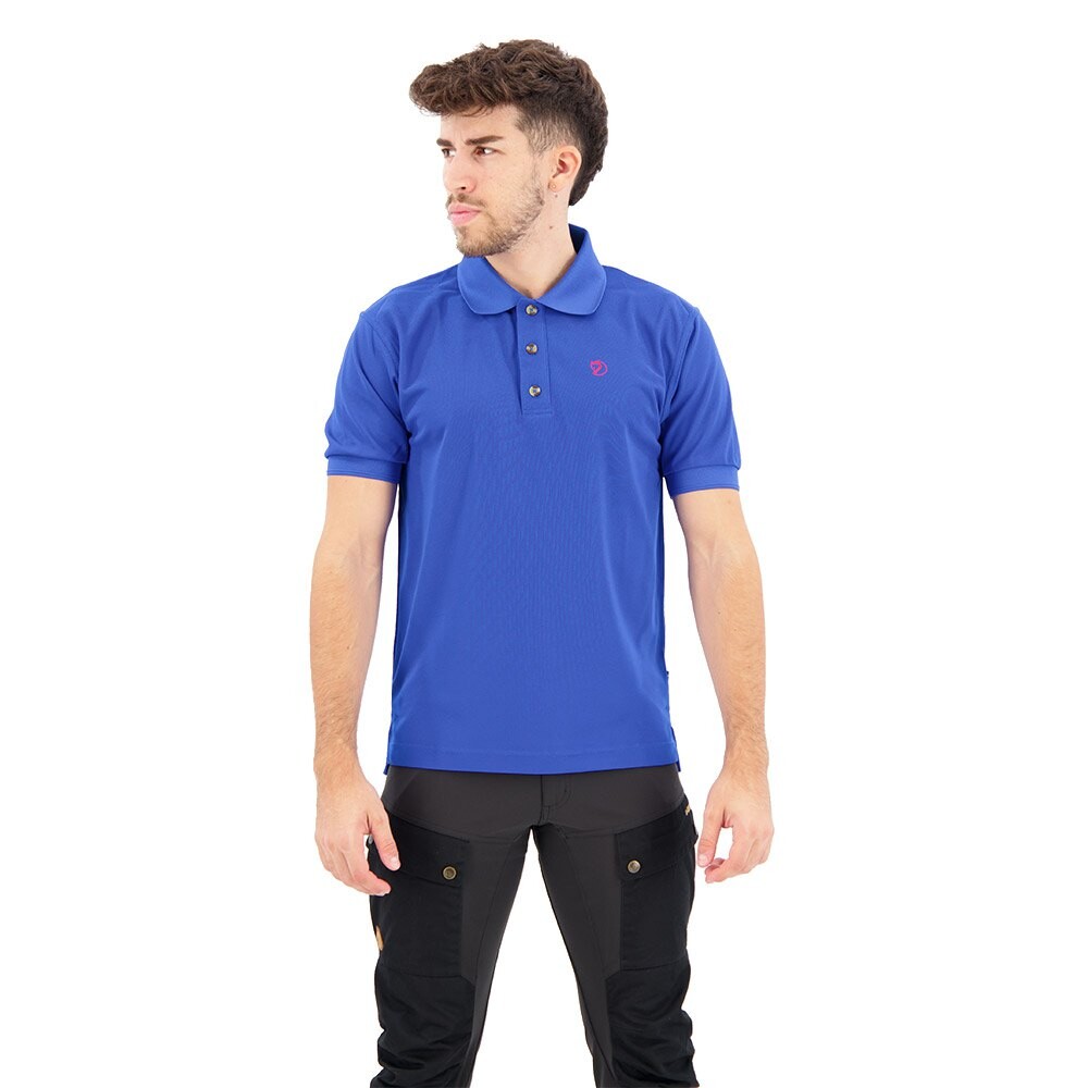 

Поло Fjällräven Crowley Pique, синий