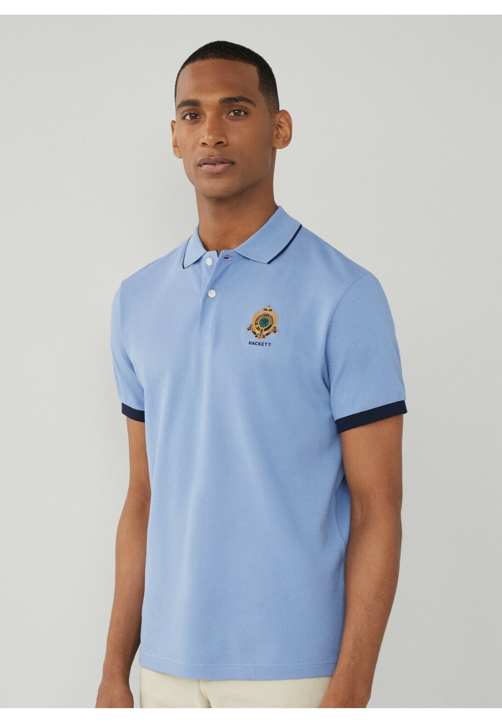 

Рубашка поло HERITAGE Hackett London, синий