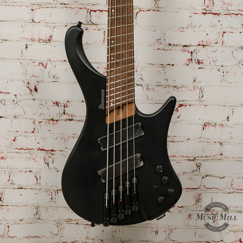Басс гитара Ibanez EHB1005MS EHB Ergonomic Headless 5-String Bass Guitar Black Flat
