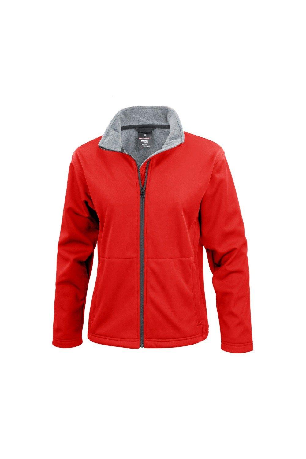 Куртка Core Soft Shell Result, красный утепленная куртка core soft shell result красный