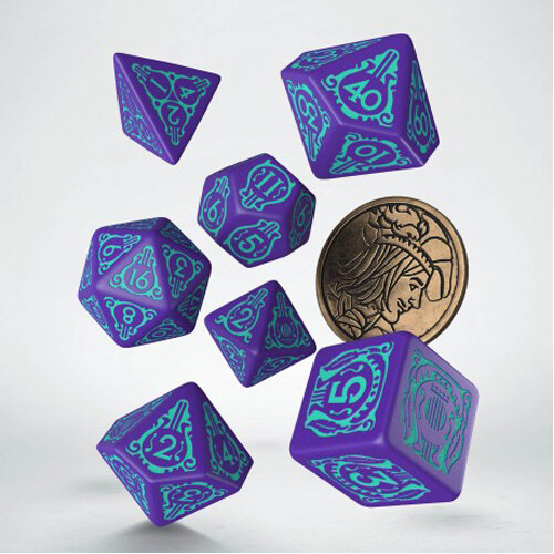 Игровые кубики The Witcher Dice Set: Dandelion – Half Century Of Poetry q workshop набор кубиков the witcher dandelion – half a century of poetry 7 шт