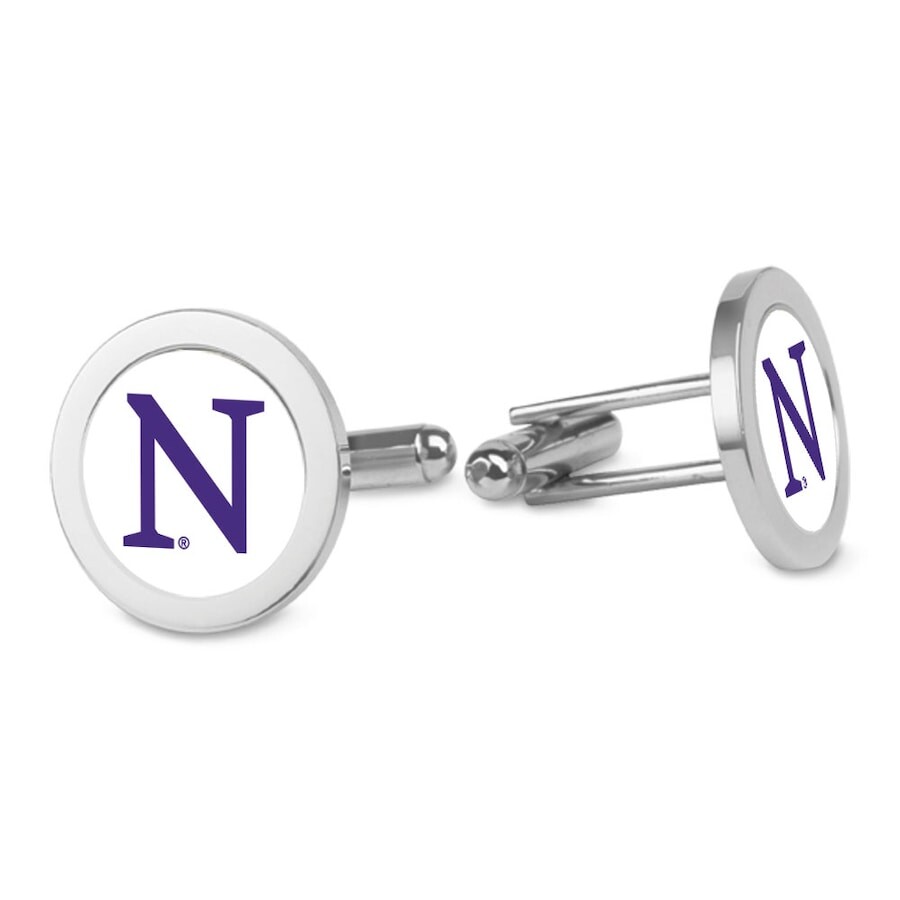 

Галстук Jardine Northwestern Wildcats, серебряный