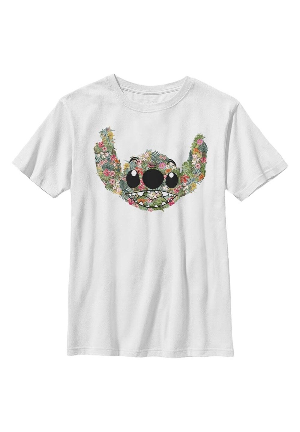 

Футболка с принтом Lilo & Stitch Stitch Floral Disney, белый