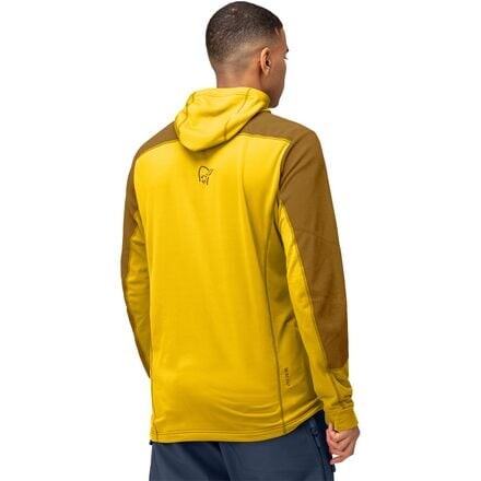 

Куртка с капюшоном Lofoten Thermal Pro мужская Norrona, цвет Sulphur/Camelflage