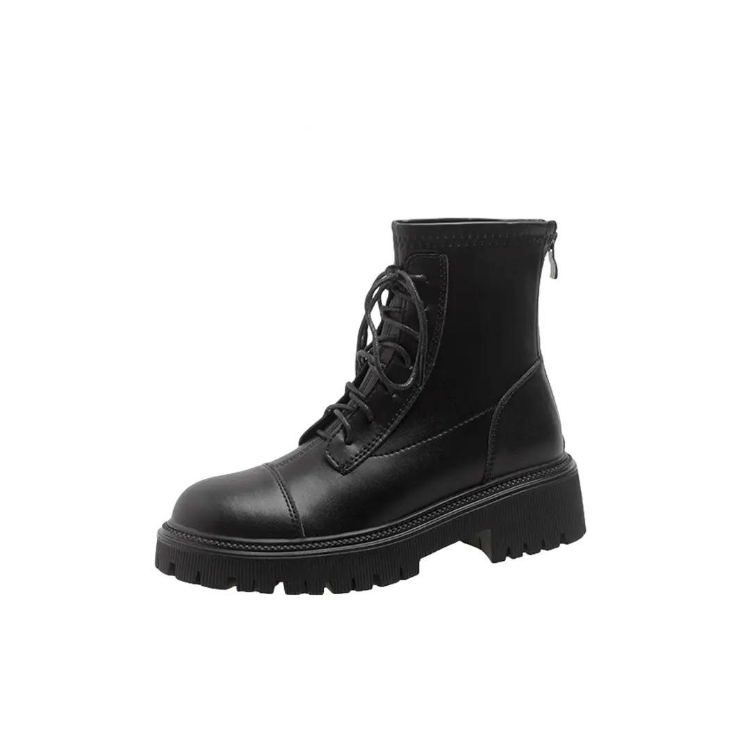

Ботинки Martin Boot женские Abcfjg, цвет Black single li