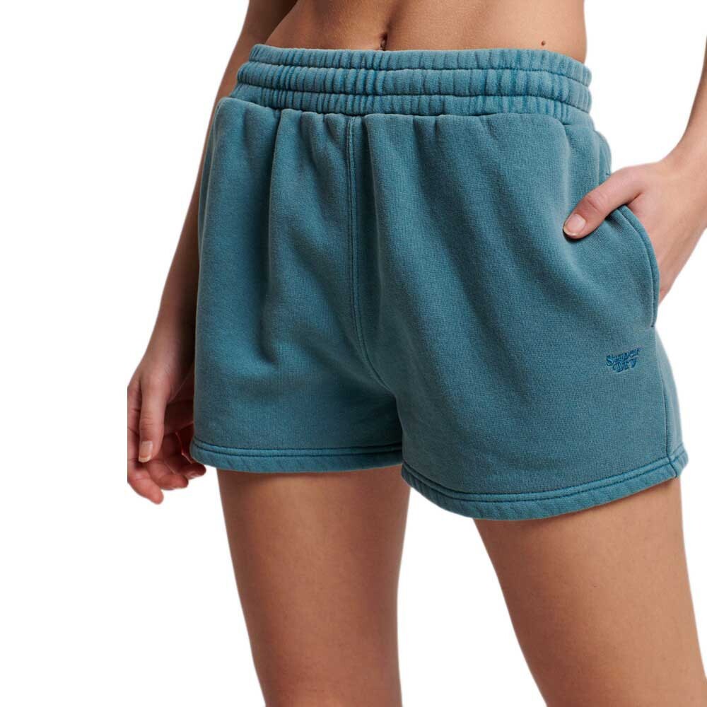 

Шорты Superdry Vintage Wash Sweat, синий