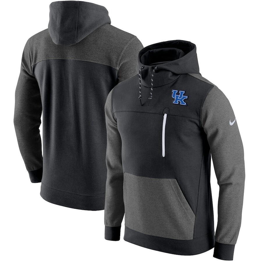 

Пуловер с капюшоном Nike Kentucky Wildcats, черный