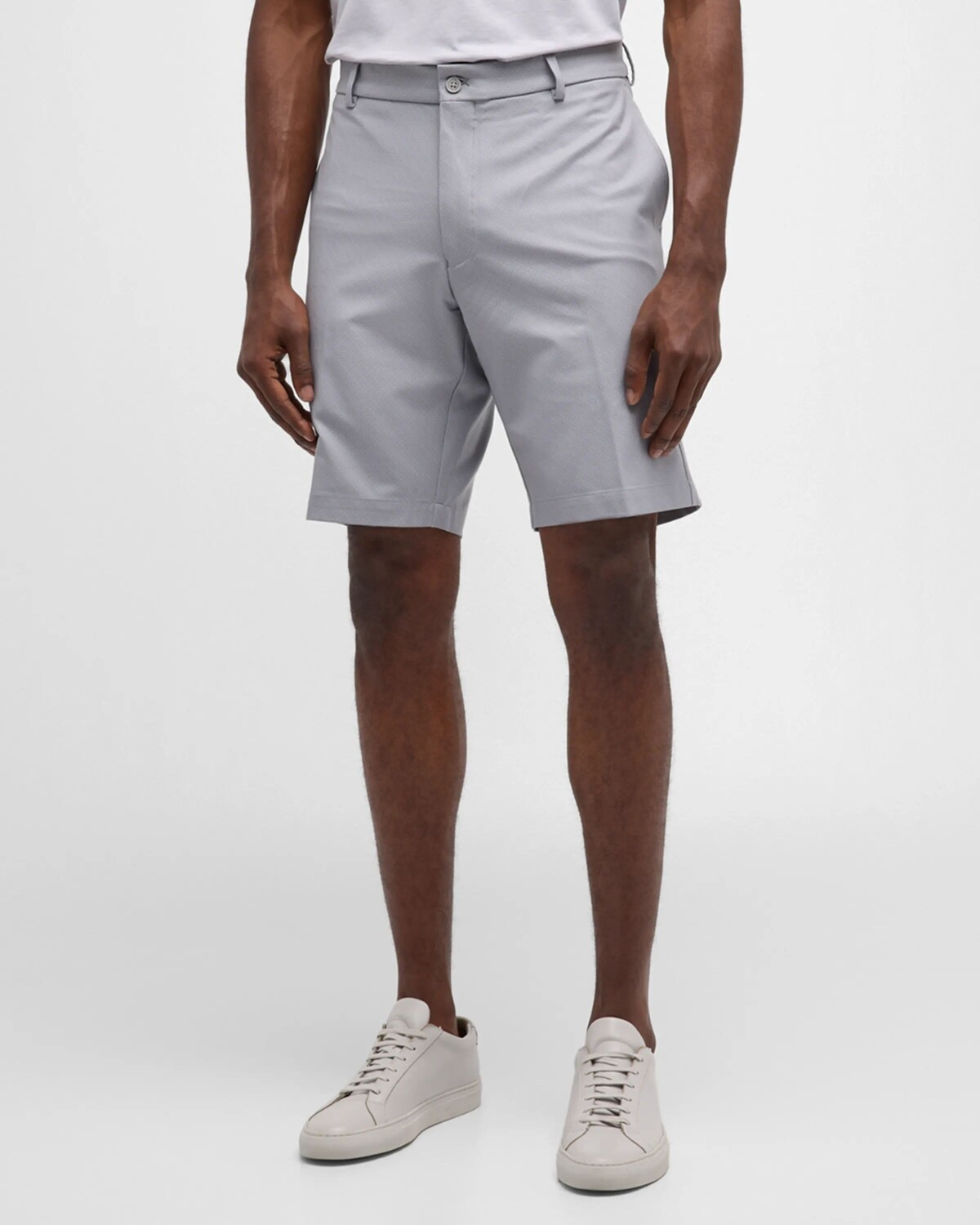 

Мужские шорты Salem Orbital с геометрическим рисунком Peter Millar, цвет Gale Grey