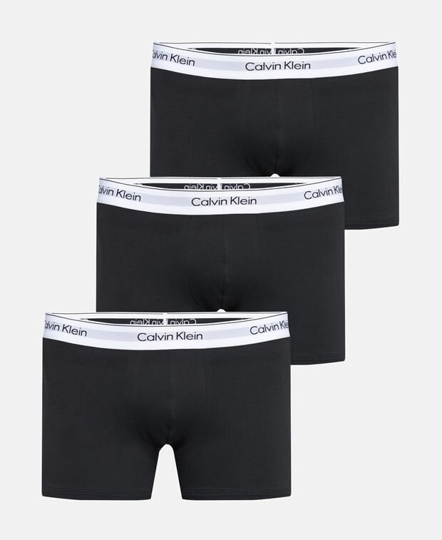 

Боксеры, комплект из 3 шт. Calvin Klein, черный