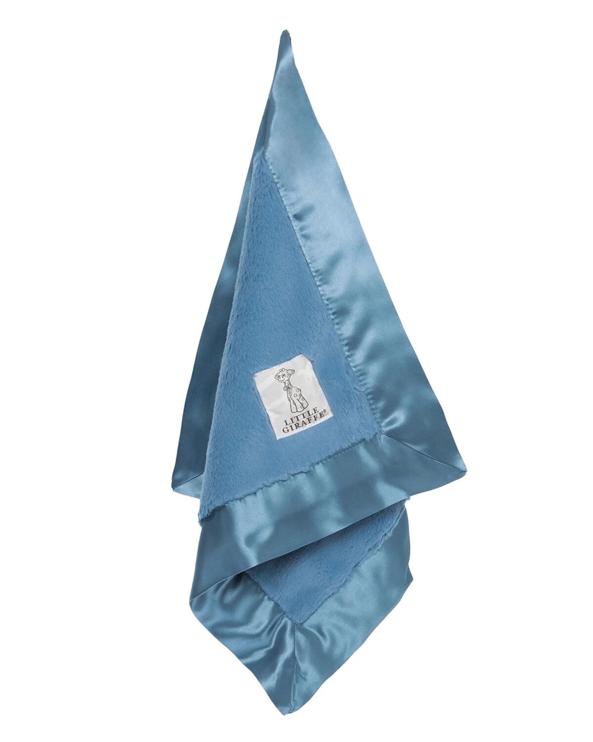 

Роскошное однотонное плюшевое детское одеяло Blanky Little Giraffe, цвет Blue Pattern