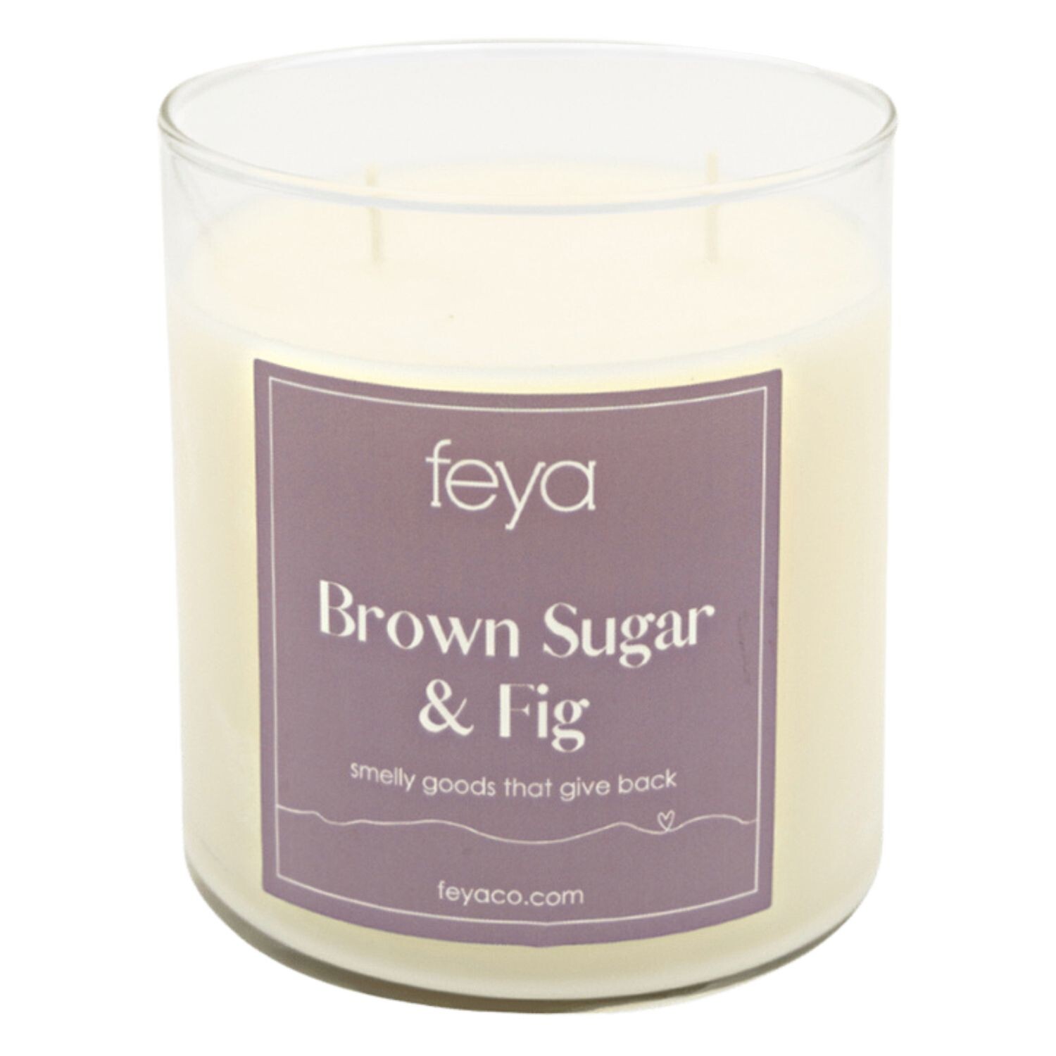 

Feya Candle Коричневый сахар и инжир, 20 унций. Соевая свеча