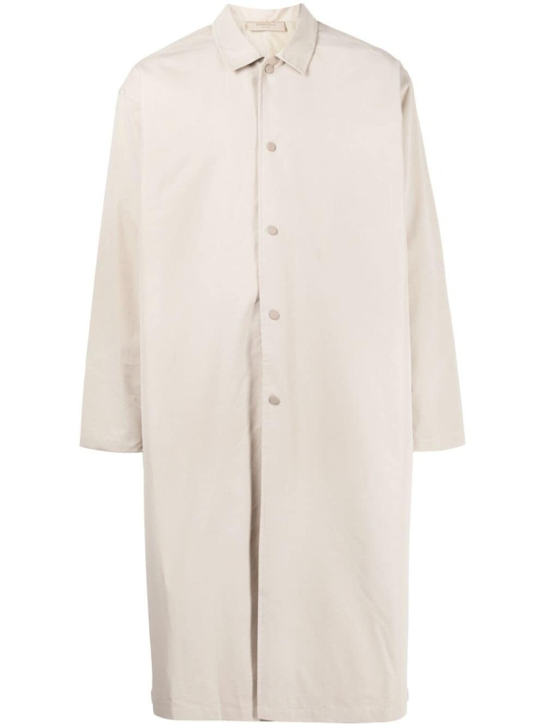 

FEAR OF GOD ESSENTIALS тренч на пуговицах, серый