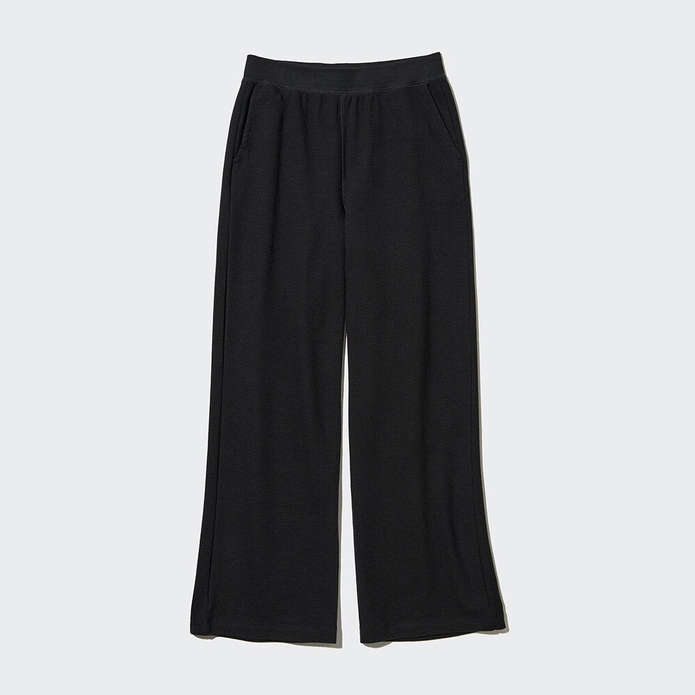 

Брюки Uniqlo Женские свободные повседневные, черный