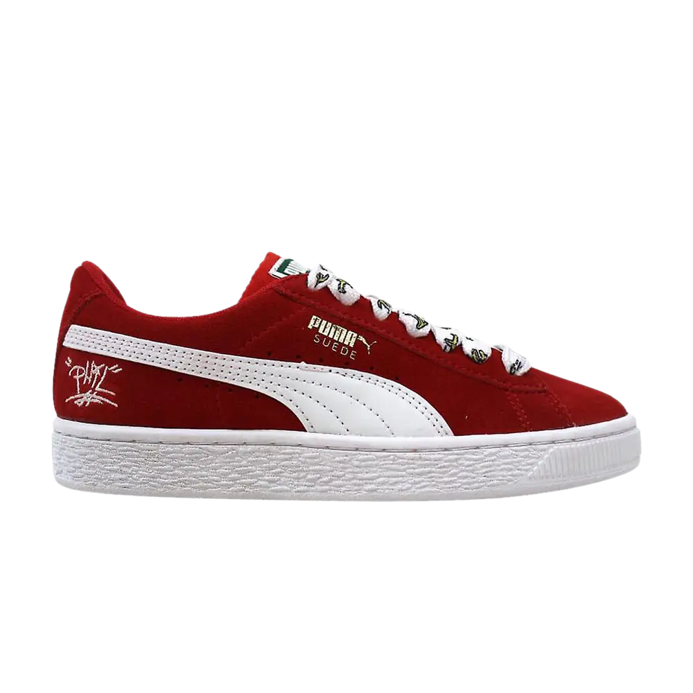 

Кроссовки Minions x Suede Jr Puma, красный