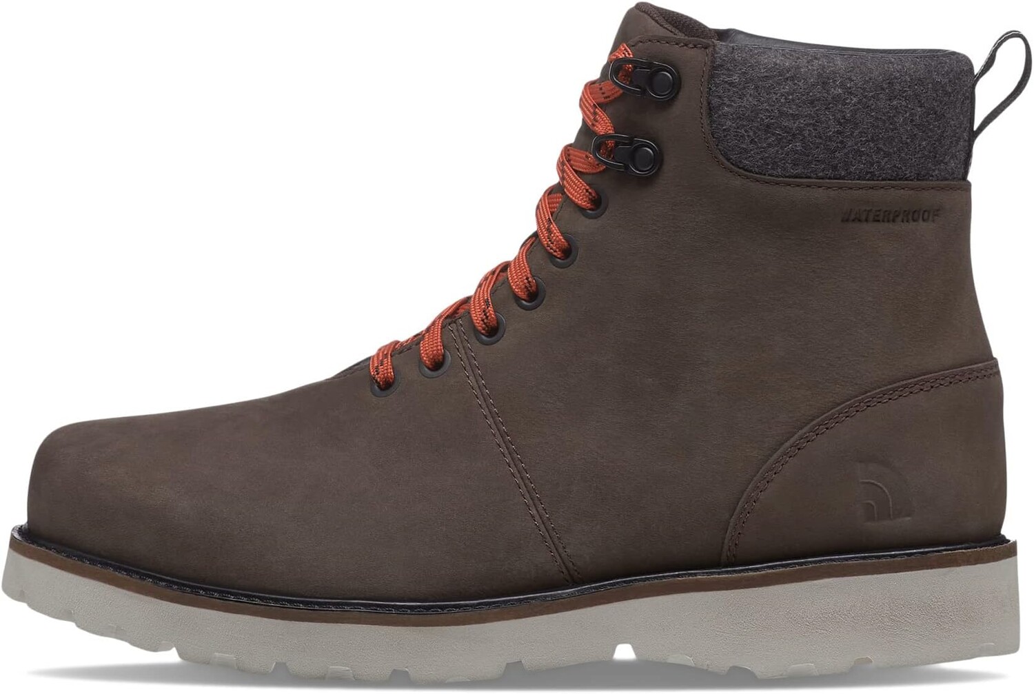 

Ботинки на шнуровке Work-To-Wear Lace II Waterproof The North Face, цвет Demitasse Brown/Silver Grey