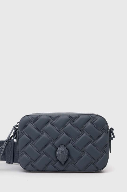 

Кожаная сумка KENSINGTON SM CAMERA DRCH Kurt Geiger London, серый