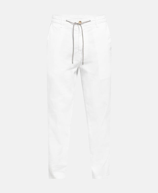 

Льняные брюки чинос Baldessarini, белый