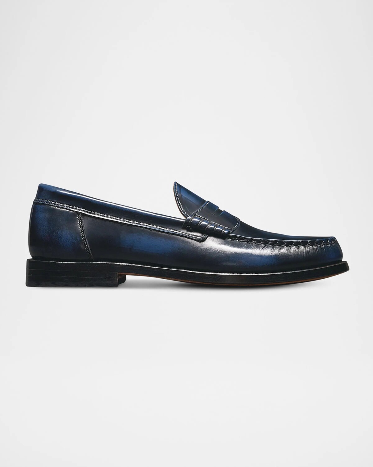 

Мужские кожаные пенни-лоферы Newman Allen Edmonds, цвет Antique Navy