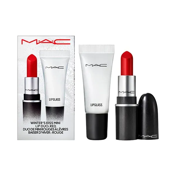 

Чехол для губ Set Winters Kiss Lip Duo Mac Cosmetics, цвет ruby woo