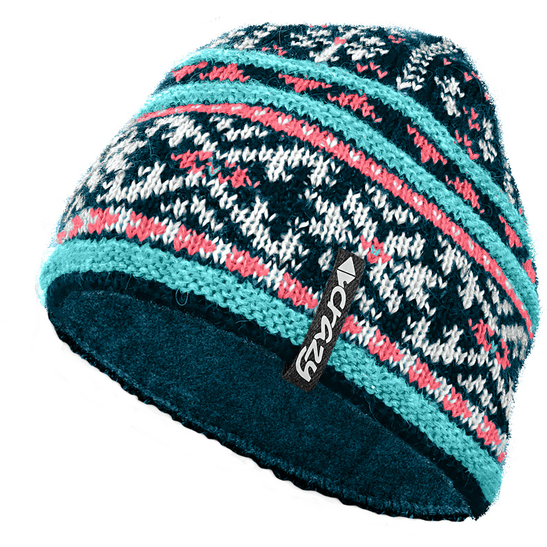 Норвежская шляпа Crazy, мультиколор меланжевая шерстяная шапка с подкладкой sevenext