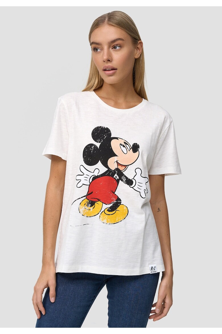 

Футболка Mickey Mouse Hug 3967 с принтом Recovered, белый