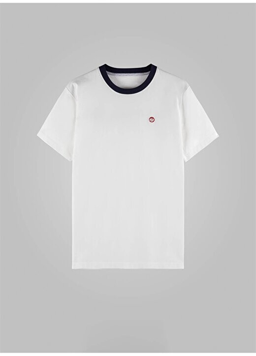 

Простая белая мужская футболка с круглым вырезом LIMBER T-SHIRT Murphy&Nye, белый