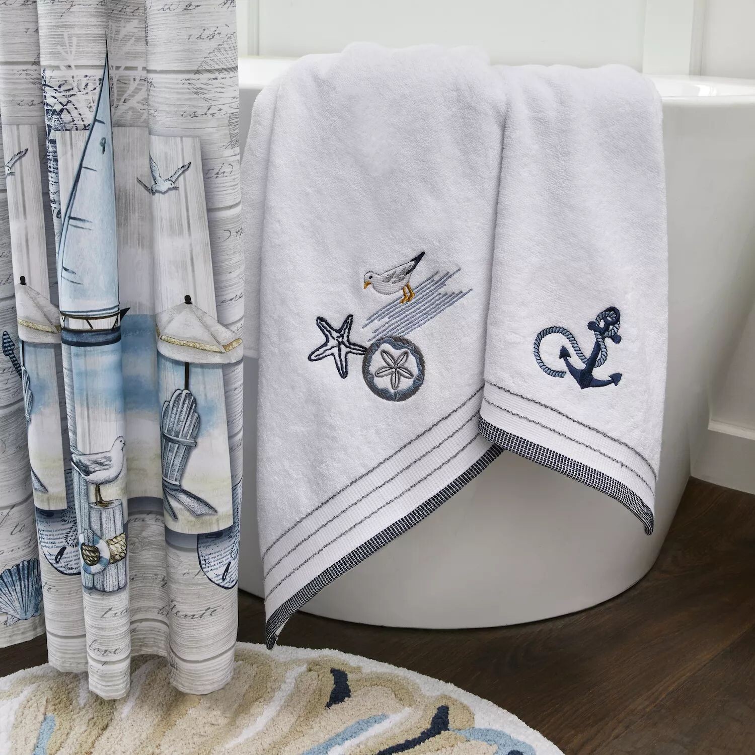 

SKL Home Sea Drift Набор полотенец для рук из 2 упаковок
