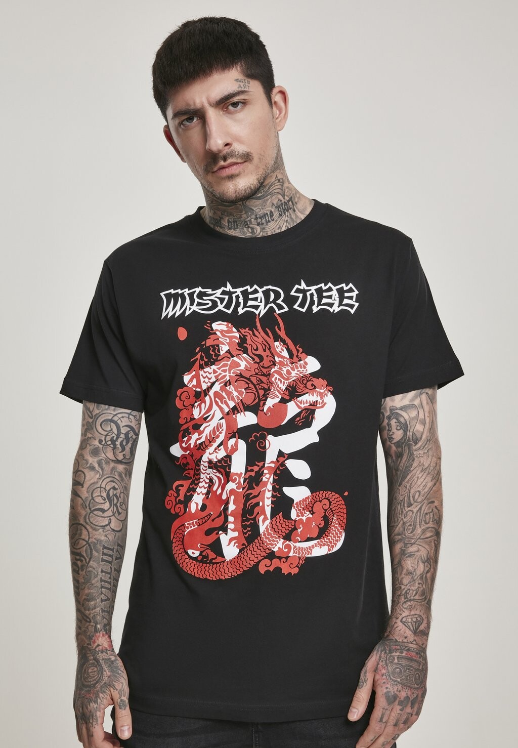 

Футболка с принтом Mister Tee, черный