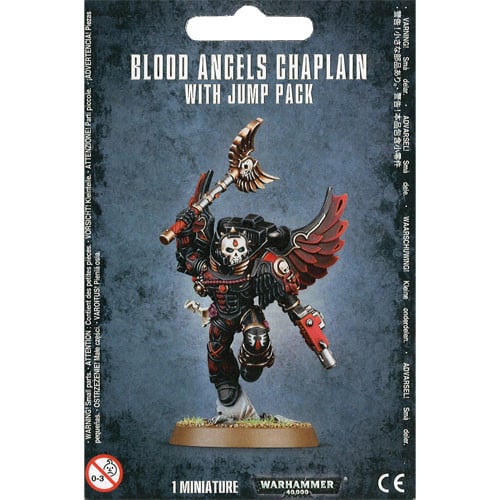 

Миниатюра Games Workshop Warhammer 40K: Blood Angels Chaplain with Jump Pack