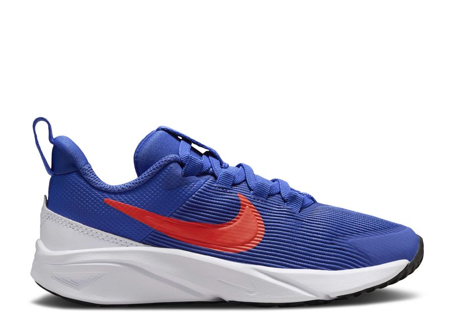 

Кроссовки Nike Star Runner 4 PS, цвет Astronomy Blue Total Orange