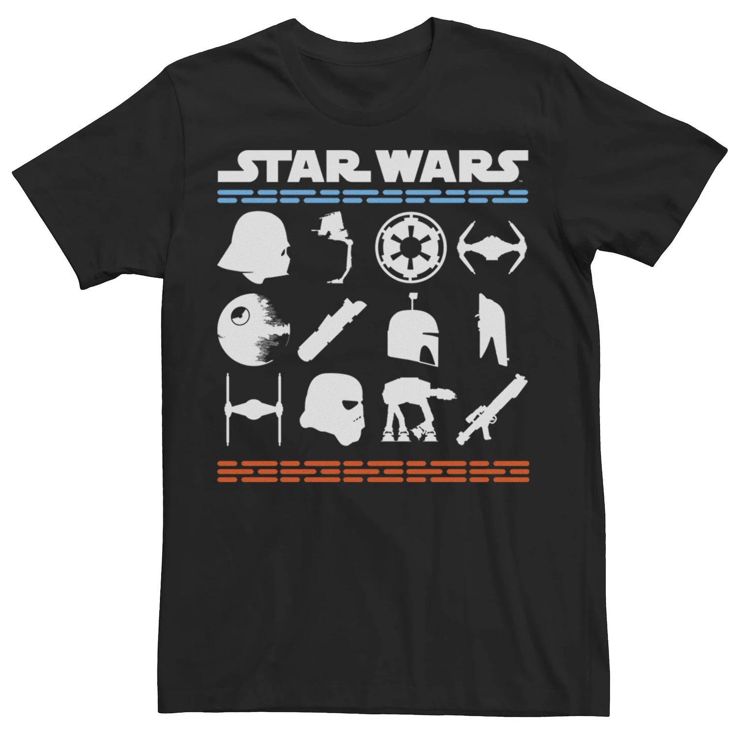 Мужская футболка с рисунком Lucas Film Star Wars подкладка настольная для лепки 1 lucas star wars 4254618