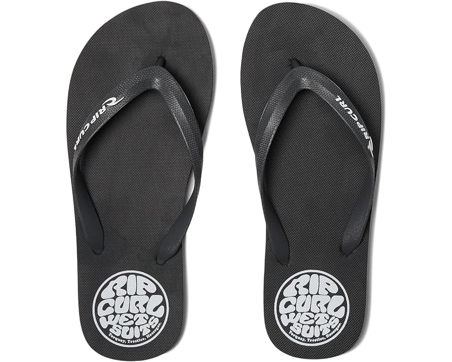 

Сандалии Rip Curl Icons Open Toe Flip Flop, черный