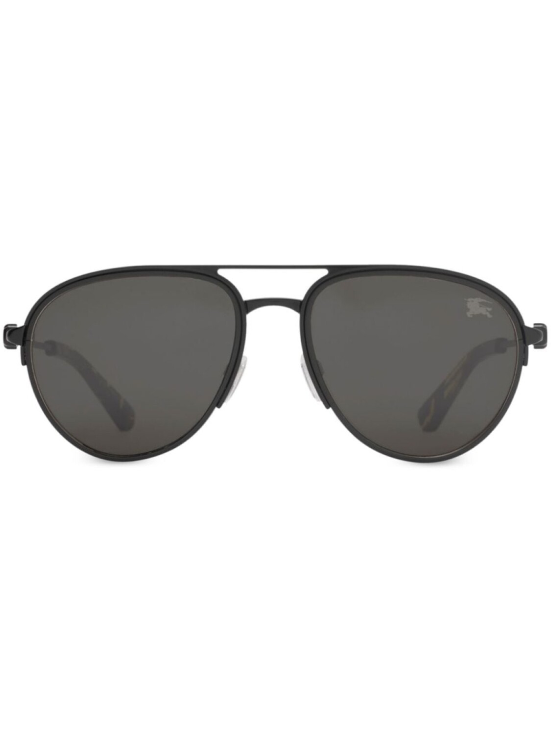 

Burberry солнцезащитные очки-авиаторы Shield, черный